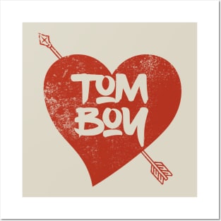 Tomboy Arrow Through Heart Posters and Art